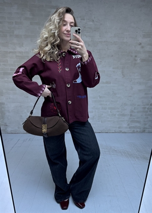 My jakke Burgundy Sissel Edelbo 